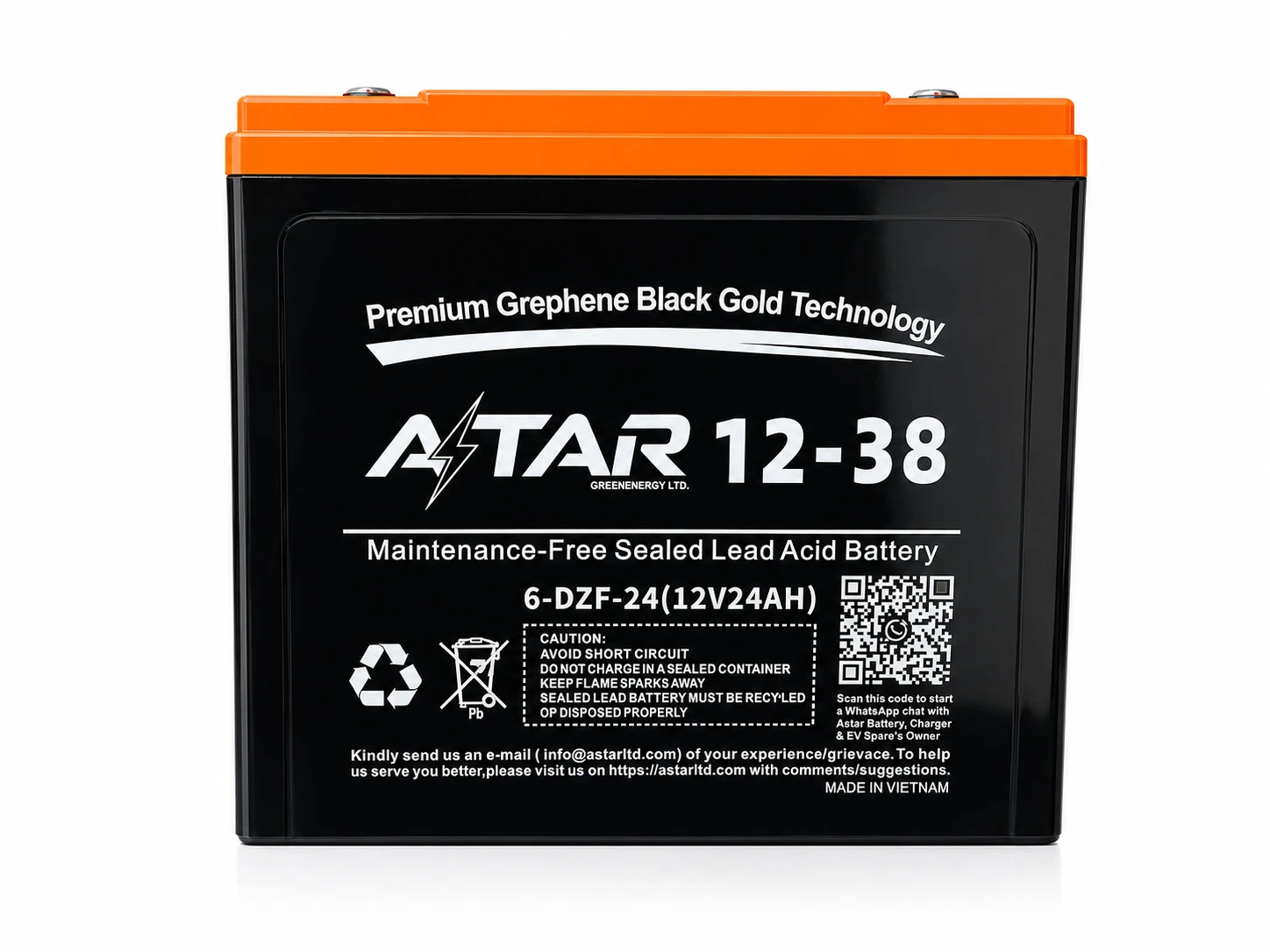 Lead Acid 12V 38Ah